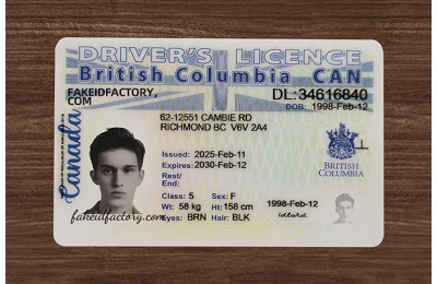 BRITISH COLUMBIA FAKE ID(2025 VERSION)