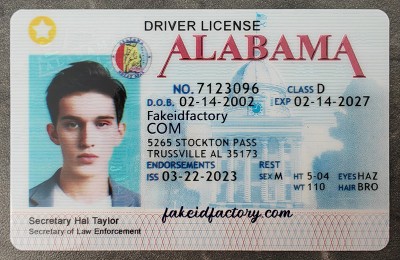 Alabama Fake ID