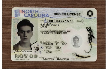 NORTH CAROLINA FAKE ID(2025 VERSION)