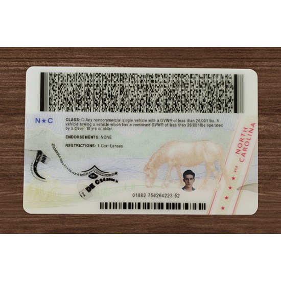 NORTH CAROLINA FAKE ID(2025 VERSION)
