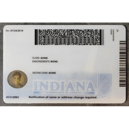 indiana id,indiana id card