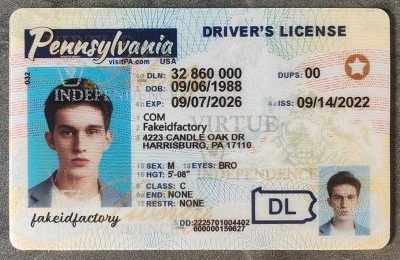 Pennsylvania Fake ID