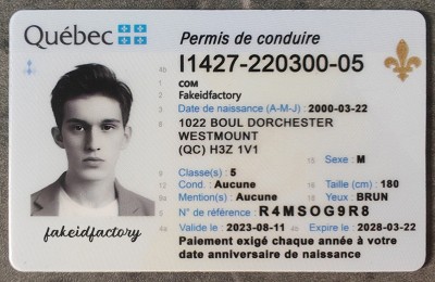 Quebec Fake ID
