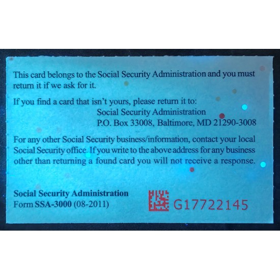 ssn card,social security card