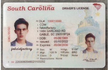 South Carolina Fake ID