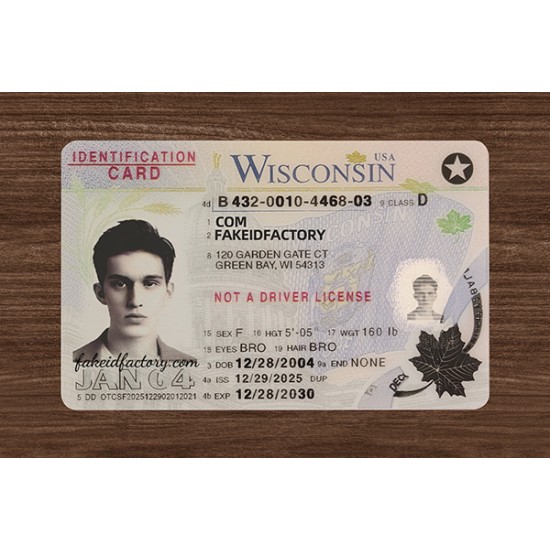 2026 Wisconsin Identification Card